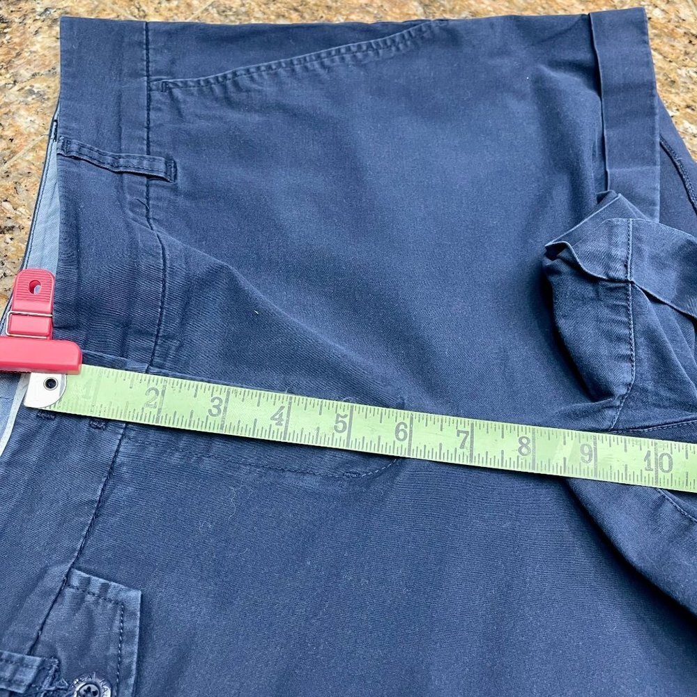Nautica Women Chino Short Navy Blue Size 8 Summer - Picture 7 of 12